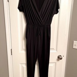 Kardashian Kollection Black Jumpsuit